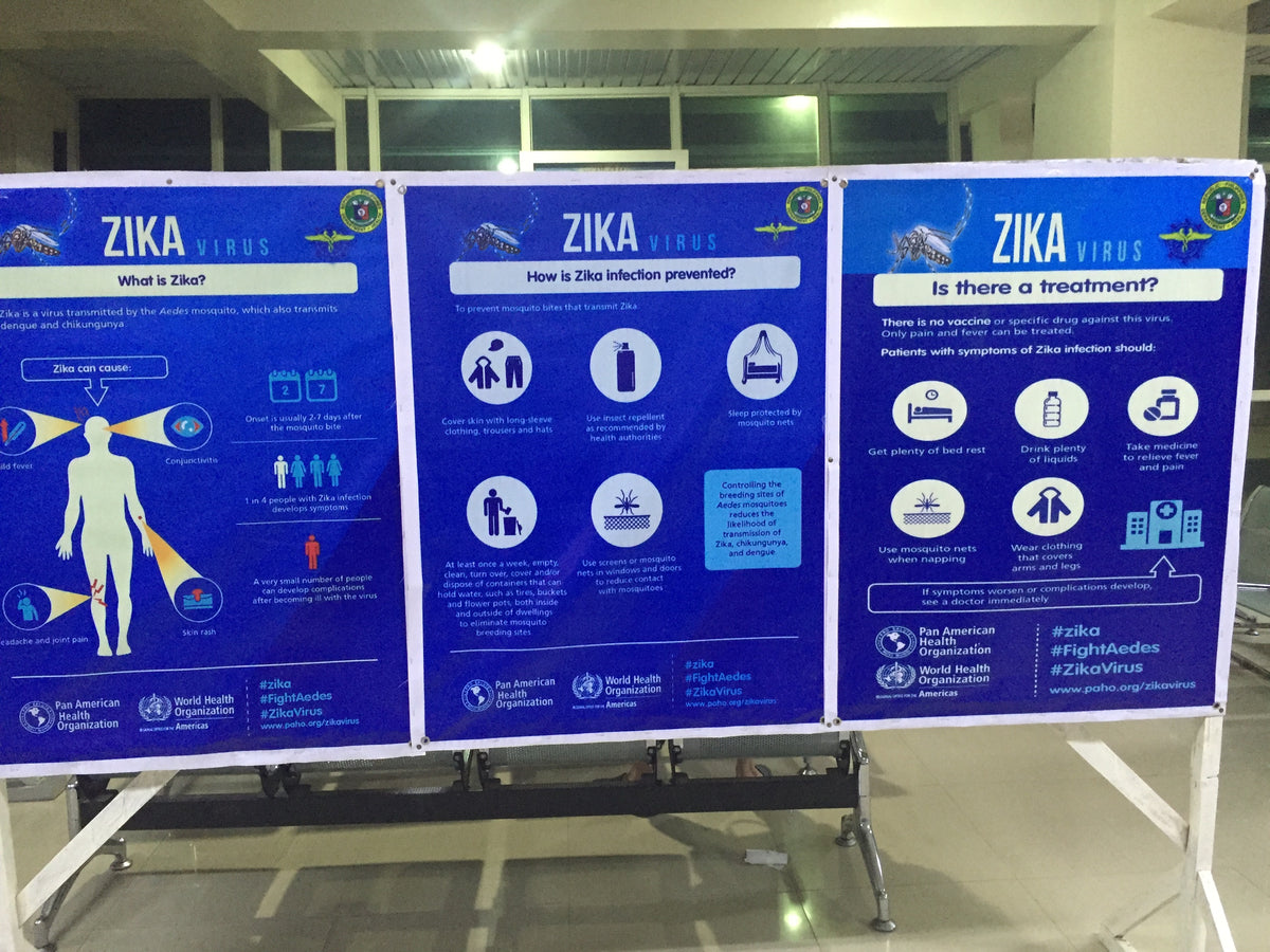 Be Prepared Before you Travel!  Know the Bugs You're Up Against!