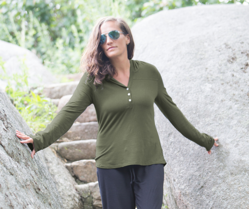 Women's insect top repellent shirt